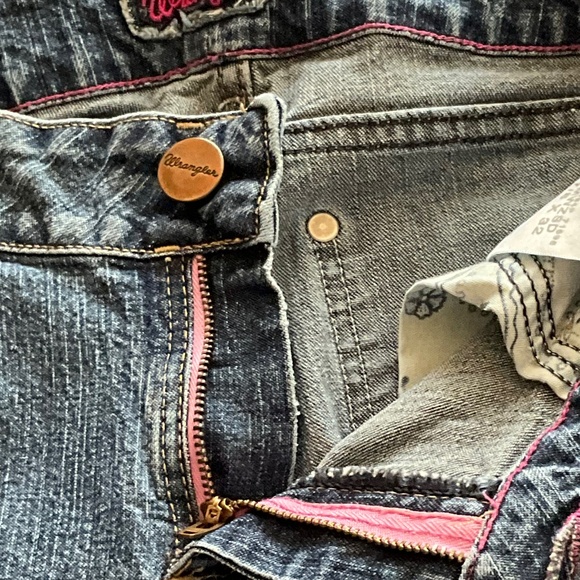 Vintage Wrangler Bootcut Jeans size 7/8 32 - Picture 12 of 12